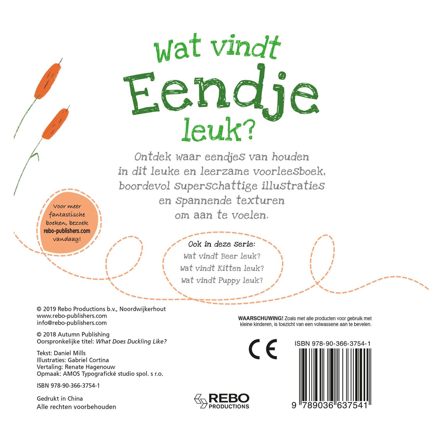 Rebo uitgevers voelboek - wat vindt eendje leuk?