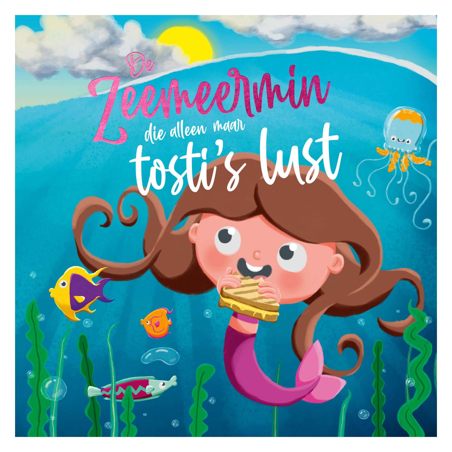 Rebo uitgevers de zeemeermin die alleen maar tosti's lust
