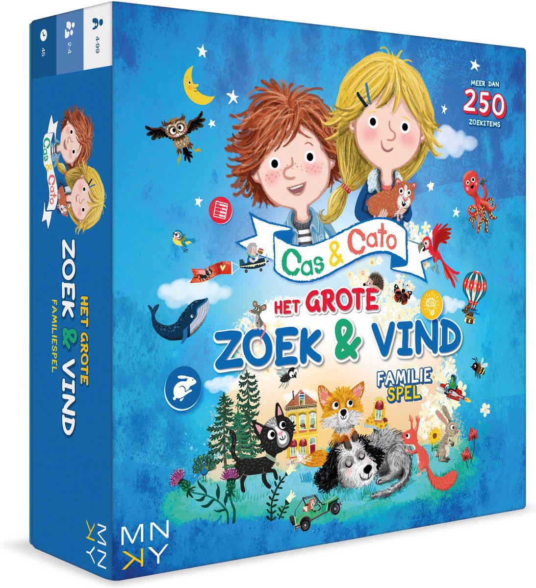 Rebo uitgevers cas cato - het grote zoek vind familiespel