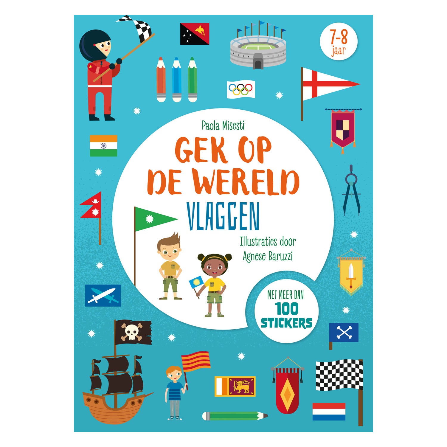 Rebo uitgevers vlaggen - gek op de wereld