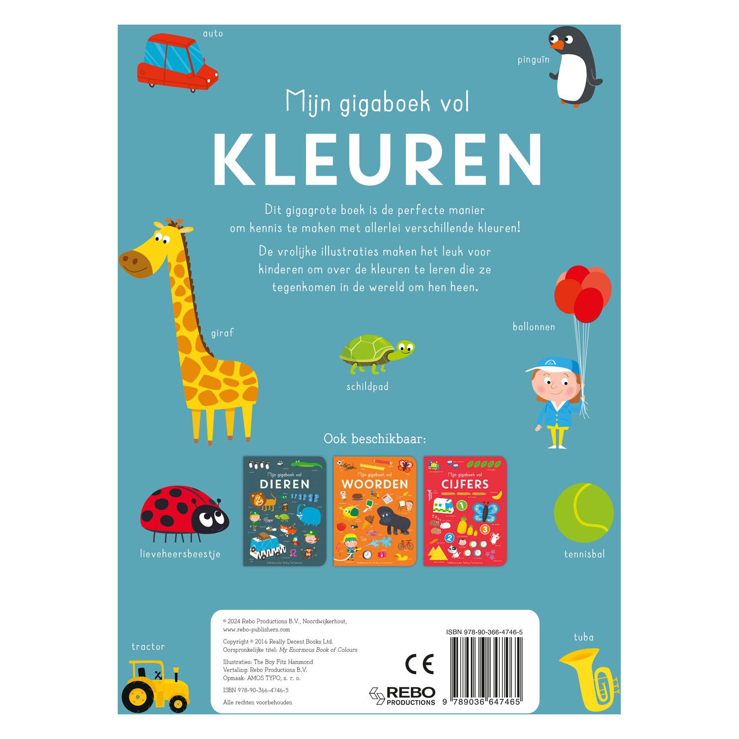 Rebo uitgevers mijn gigaboek vol kleuren