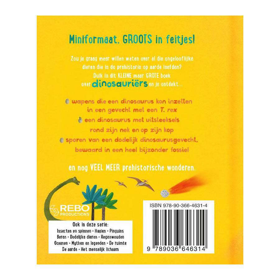 Rebo uitgevers het kleine maar grote boek voorbij? dinosauriërs