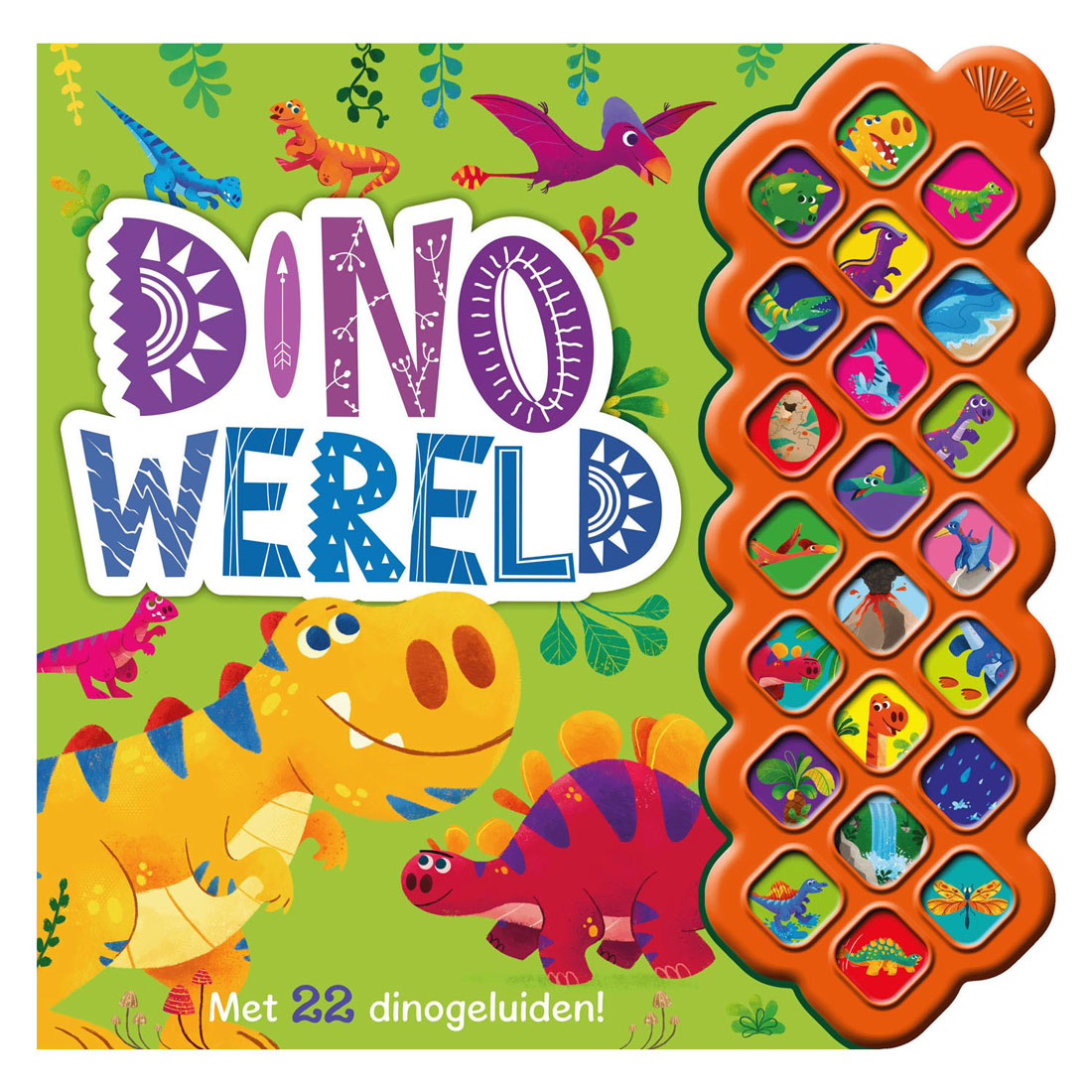 Rebo uitgeverij geluidenboek dinowereld