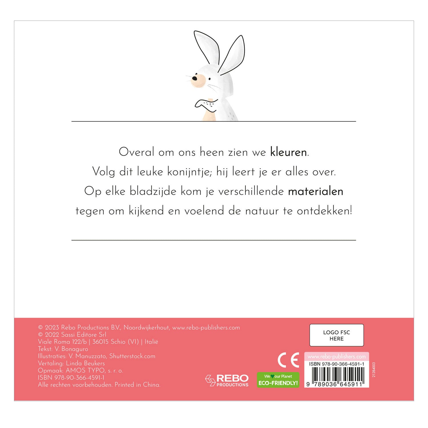 Rebo uitgevers kleuren - eerste voelboek