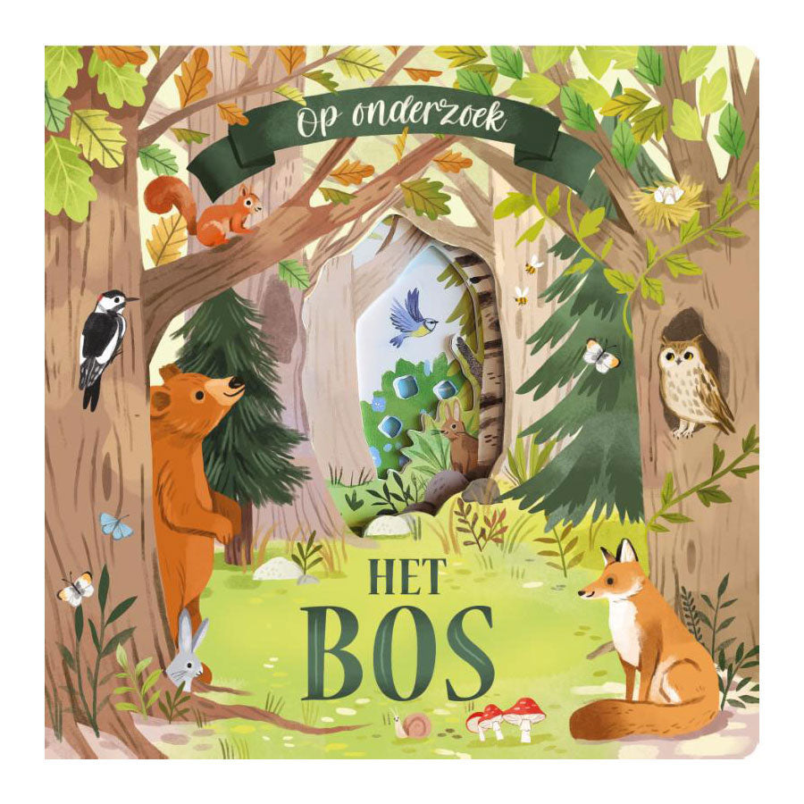 Rebo publishers het bos - op onderzoek flapjesboek