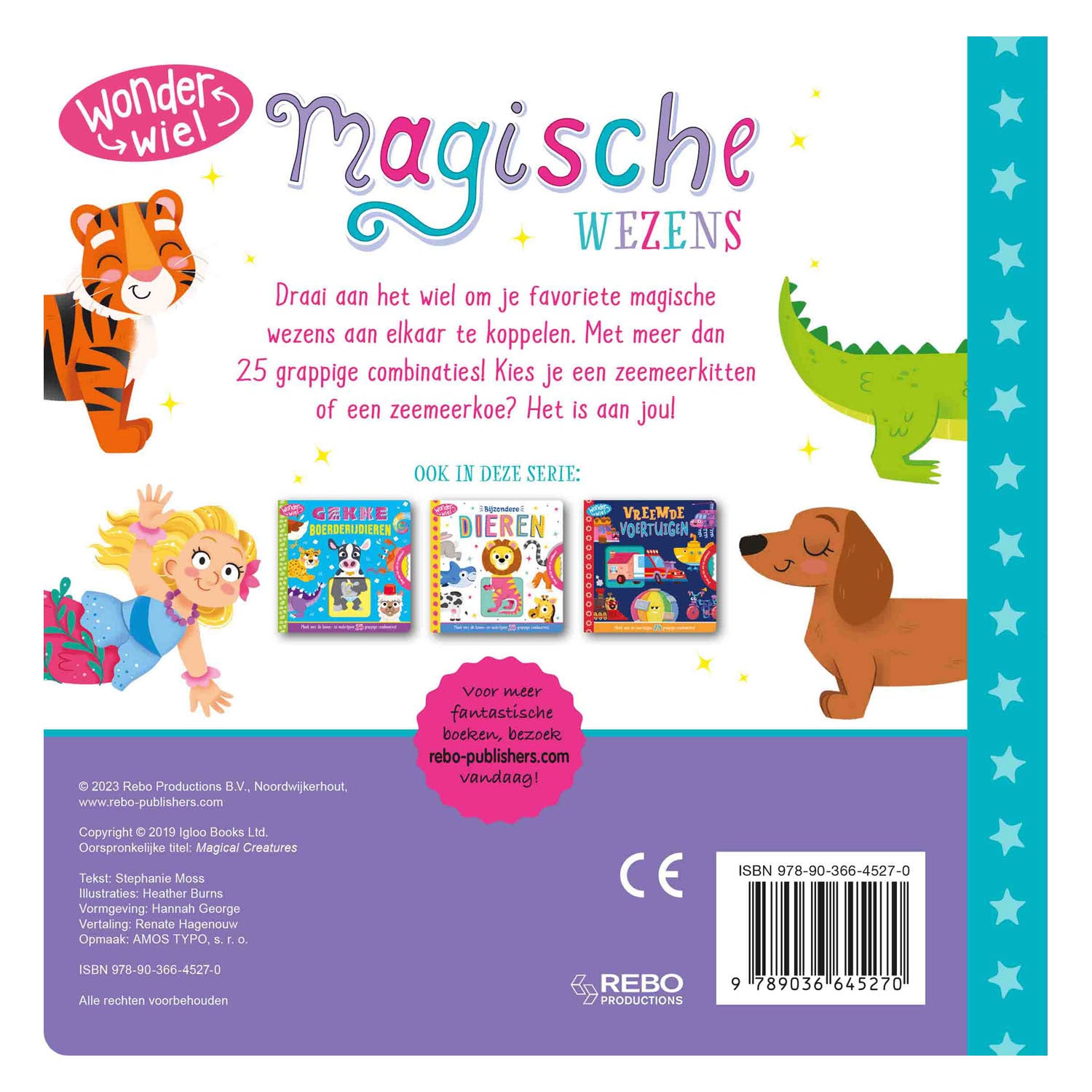 Rebo uitgevers magische wezens - wonderwiel