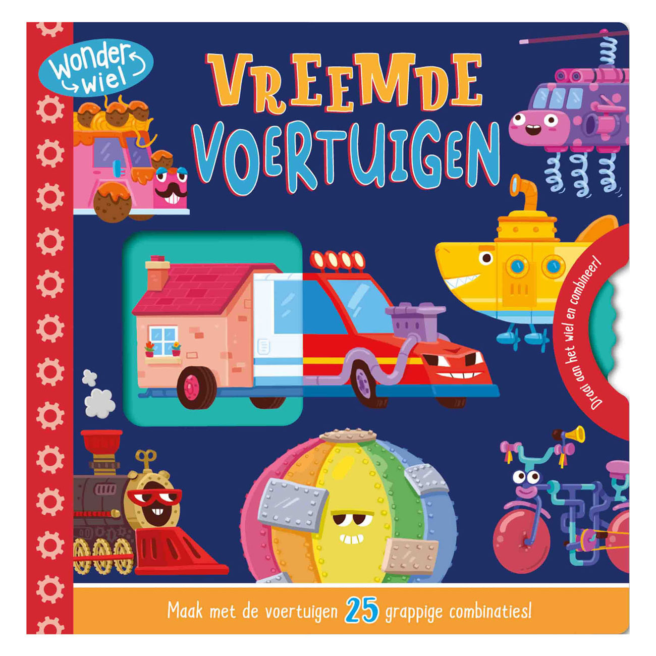 Rebo uitgeverij vreemde voertuigen - wonderwiel