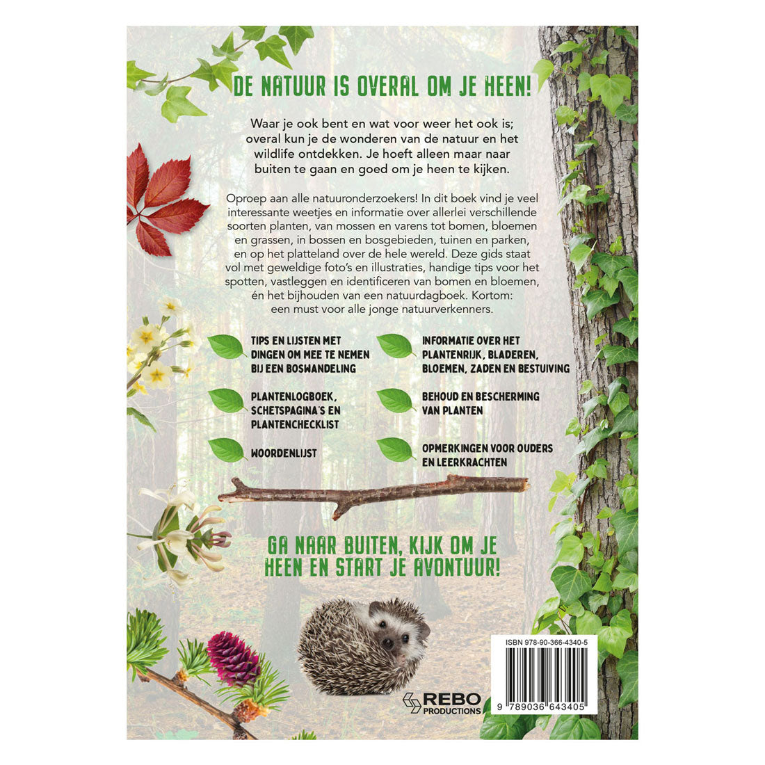 Rebo uitgeverij natuuronderzoekers - bos informatieboek