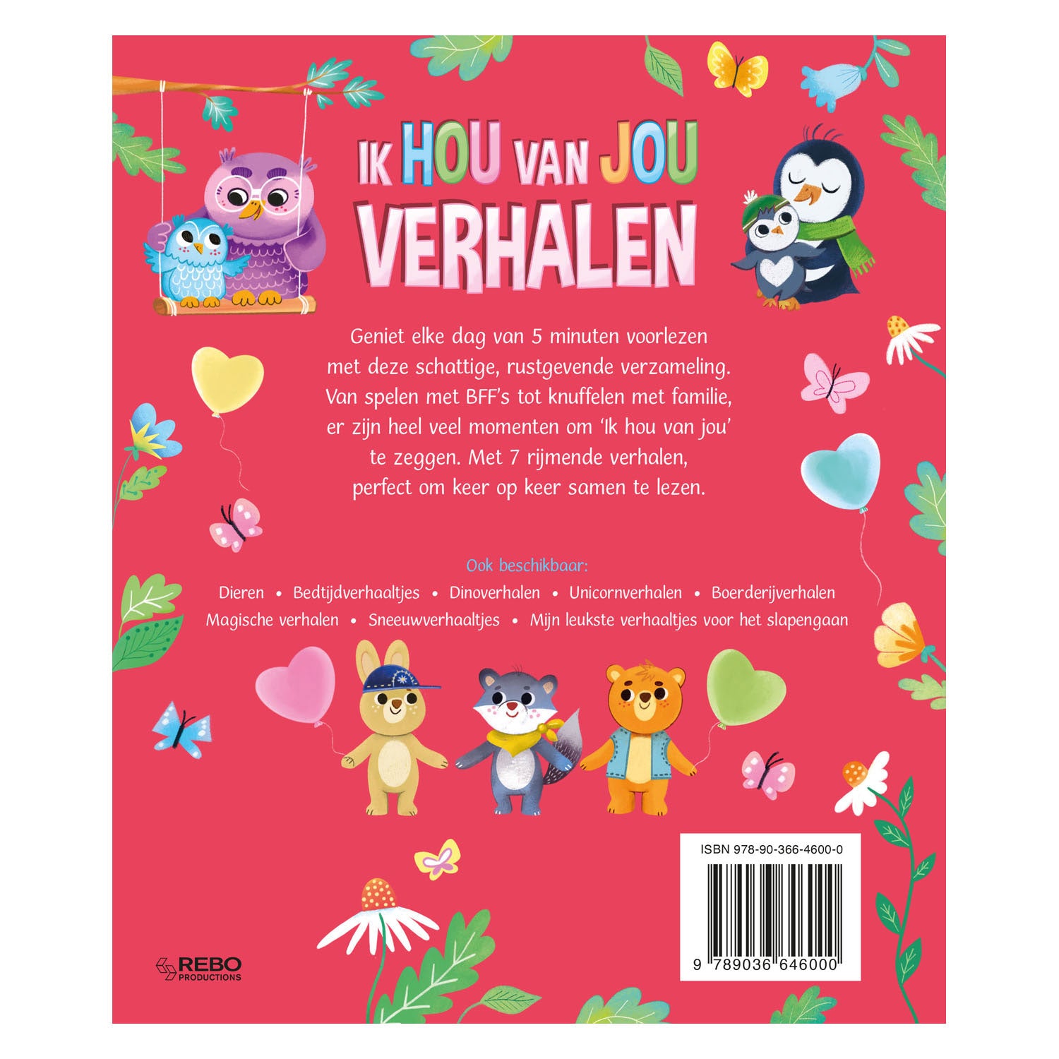 Rebo uitgeverij ik hou van jou - 5-minutenverhaaltjes