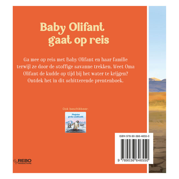 Rebo publishers baby olifant gaat op reis