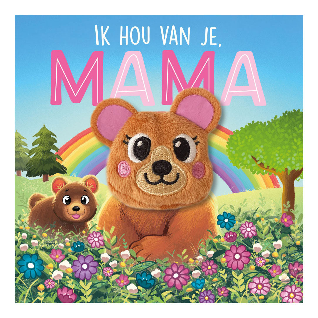 Rebo uitgevers ik hou van je, mama - vingerpopboek