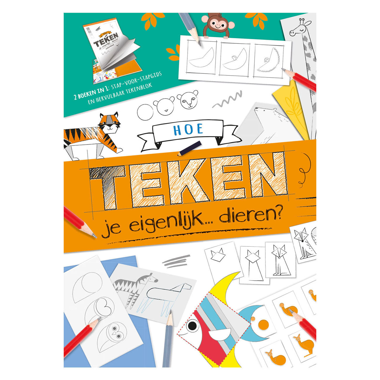 Rebo uitgevers hoe teken je eigenlijk... dieren?