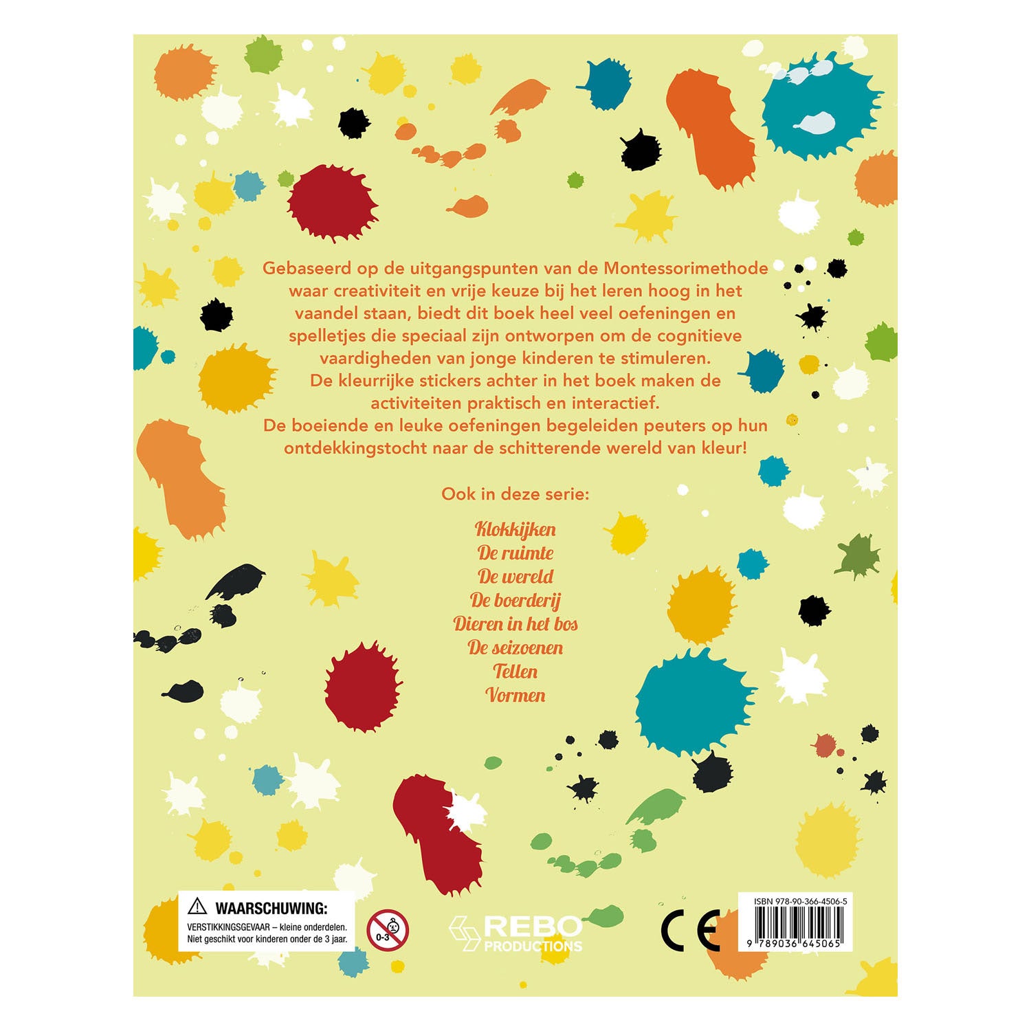 Rebo uitgevers kleuren - oefenboek