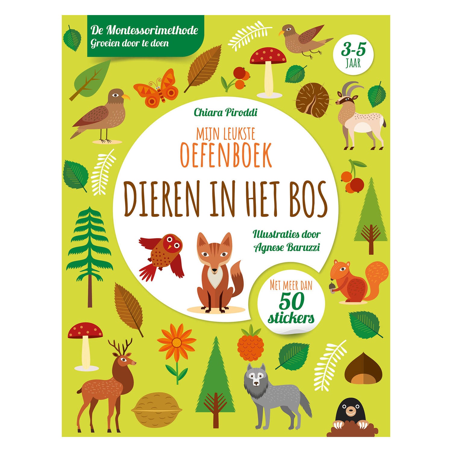 Rebo uitgevers dieren in het bos - oefenboek