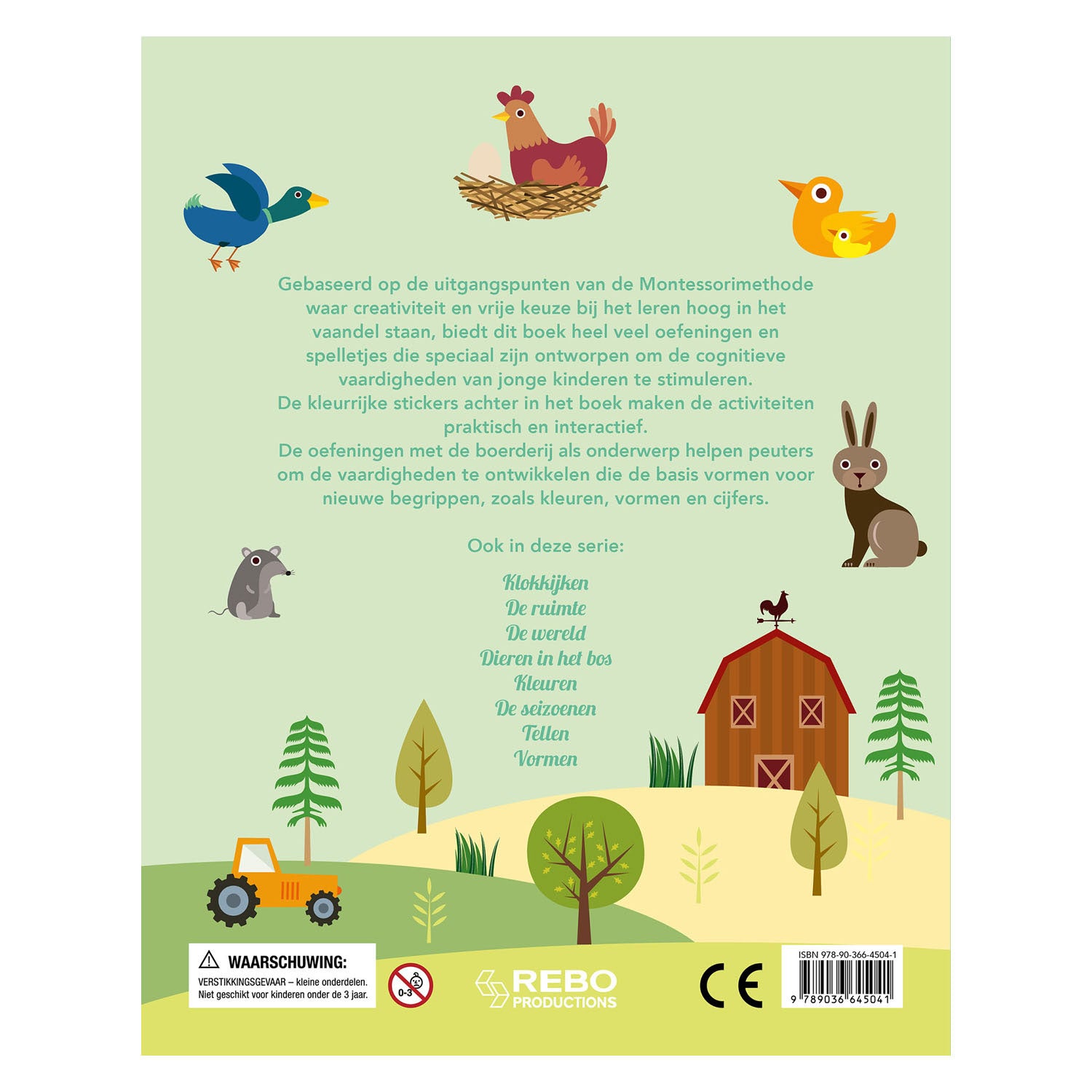 Rebo uitgeverij boerderij - oefenboek