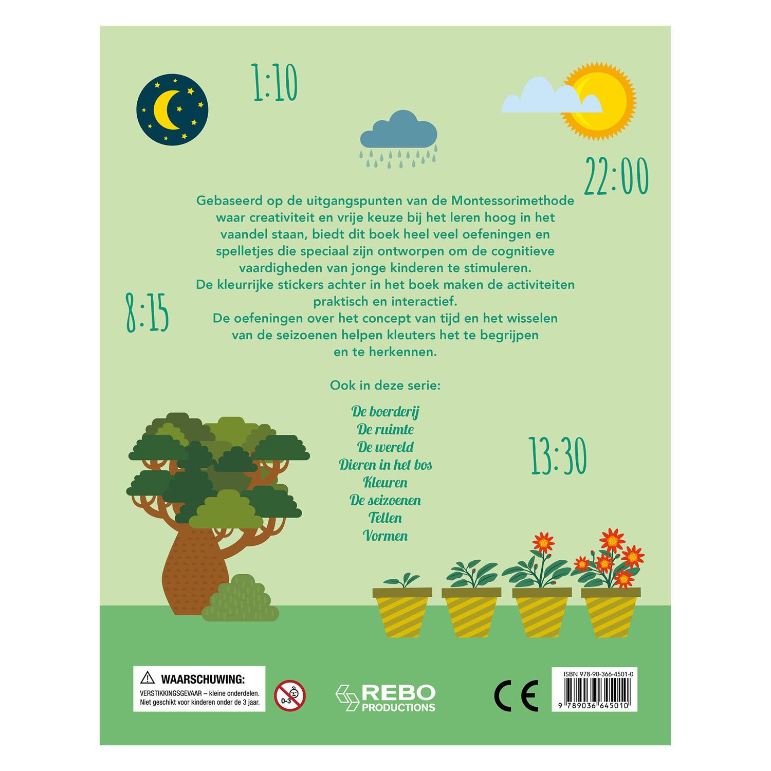 Rebo uitgevers klokkijken - oefenboek