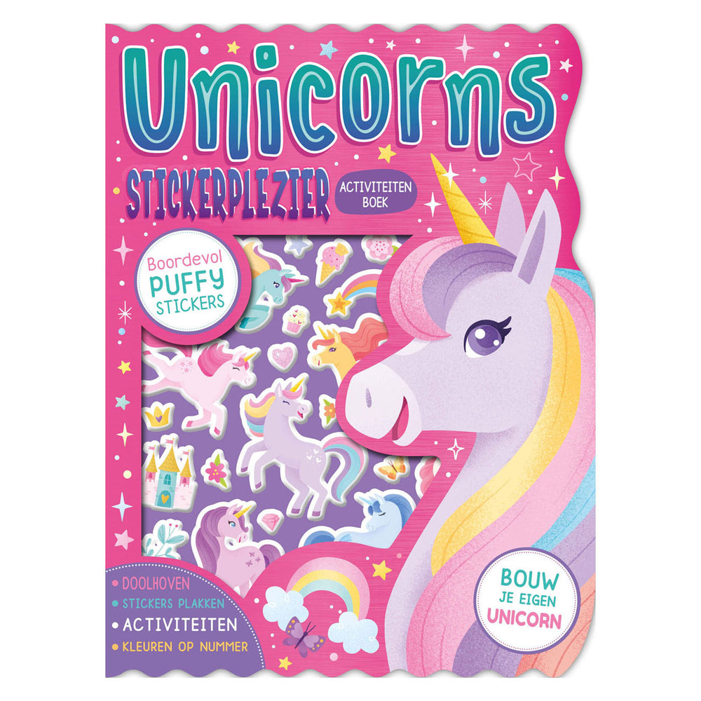 Rebo publishers unicorns stickerplezier stickerboek