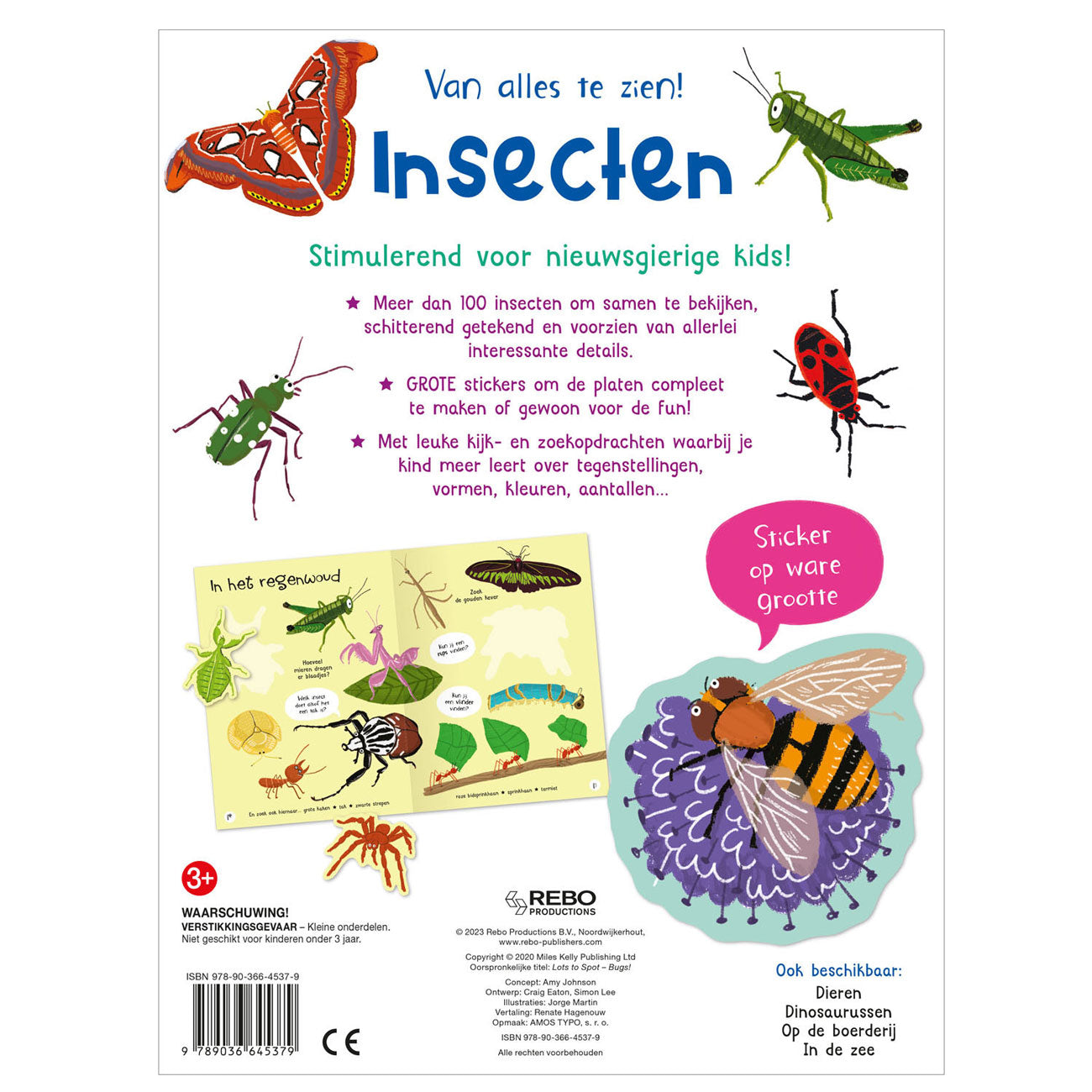 Rebo uitgevers insecten - van alles te zien!