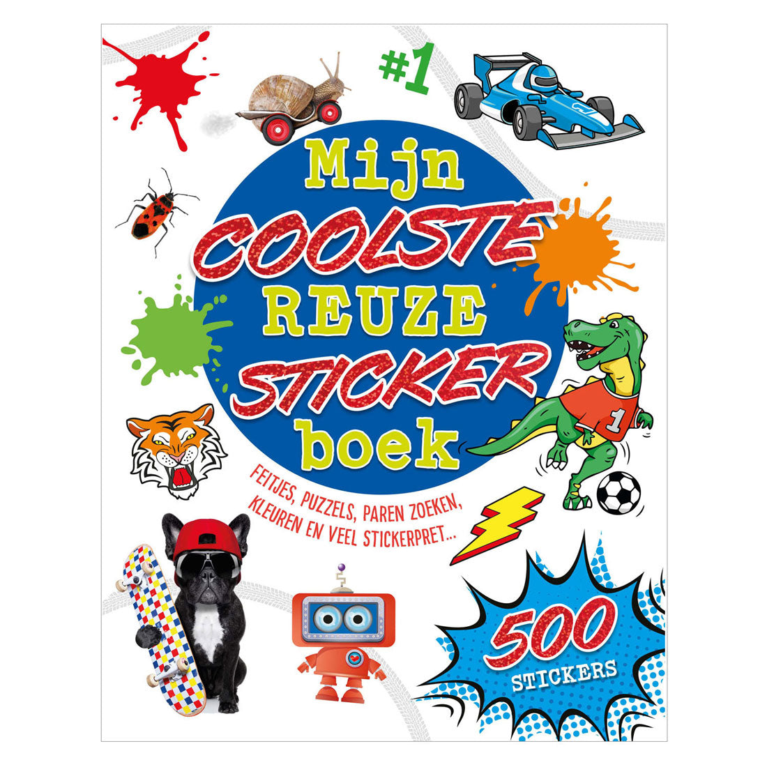 Rebo uitgevers mijn coolste reuzestickerboek