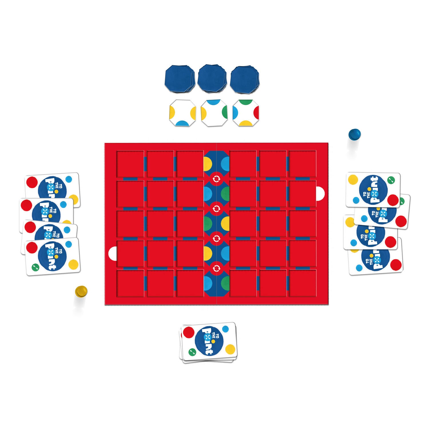 Mnky entertainment to the point - bordspel. 8+