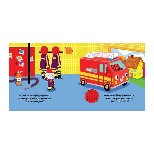 Rebo publishers rode brandweerauto - geluidenboek