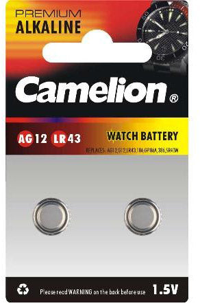 Camelion batterij v12ga - lr43 (2-stuks)