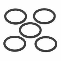 Tecora afstandsbus 2mm 11 8 zwart (per 25)