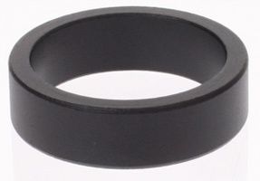 Ergotec afstandsbus 11 8 (28,6) 15mm matzwart