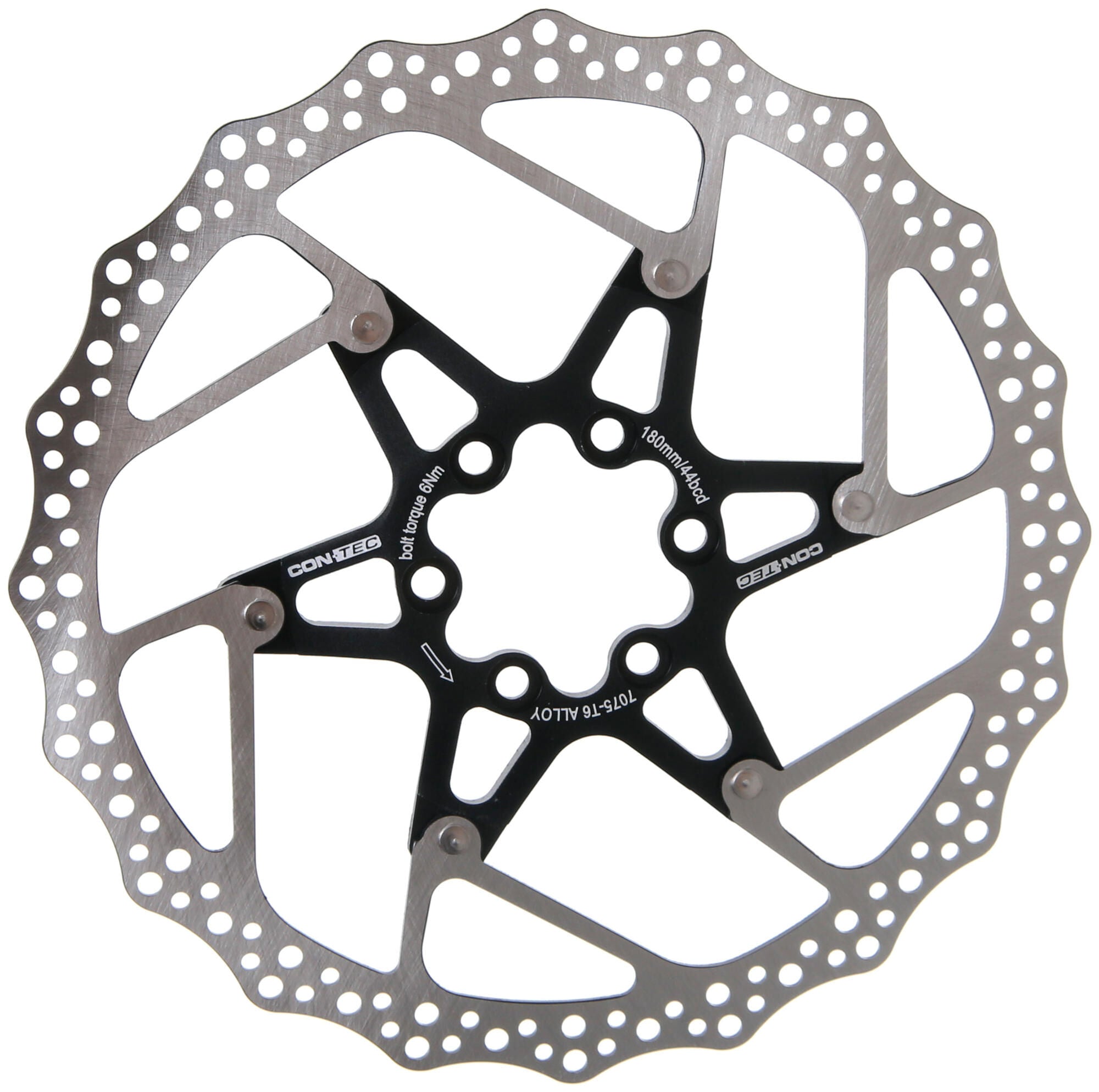 Contec remschijf cdr-hd 1 ct disc br. rotor cdr-hd1 180 mm 2-parts 6-hole