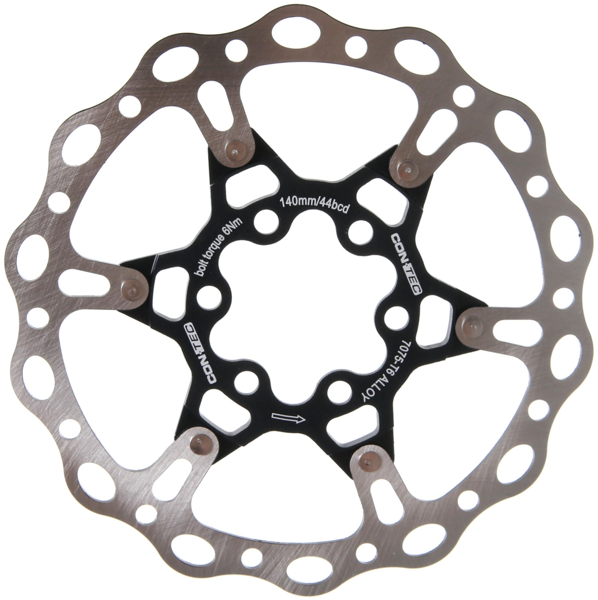 Contec remschijf cdr-hd 2 ct disc br. rotor cdr-hd2 140 mm 2-parts 6-hole