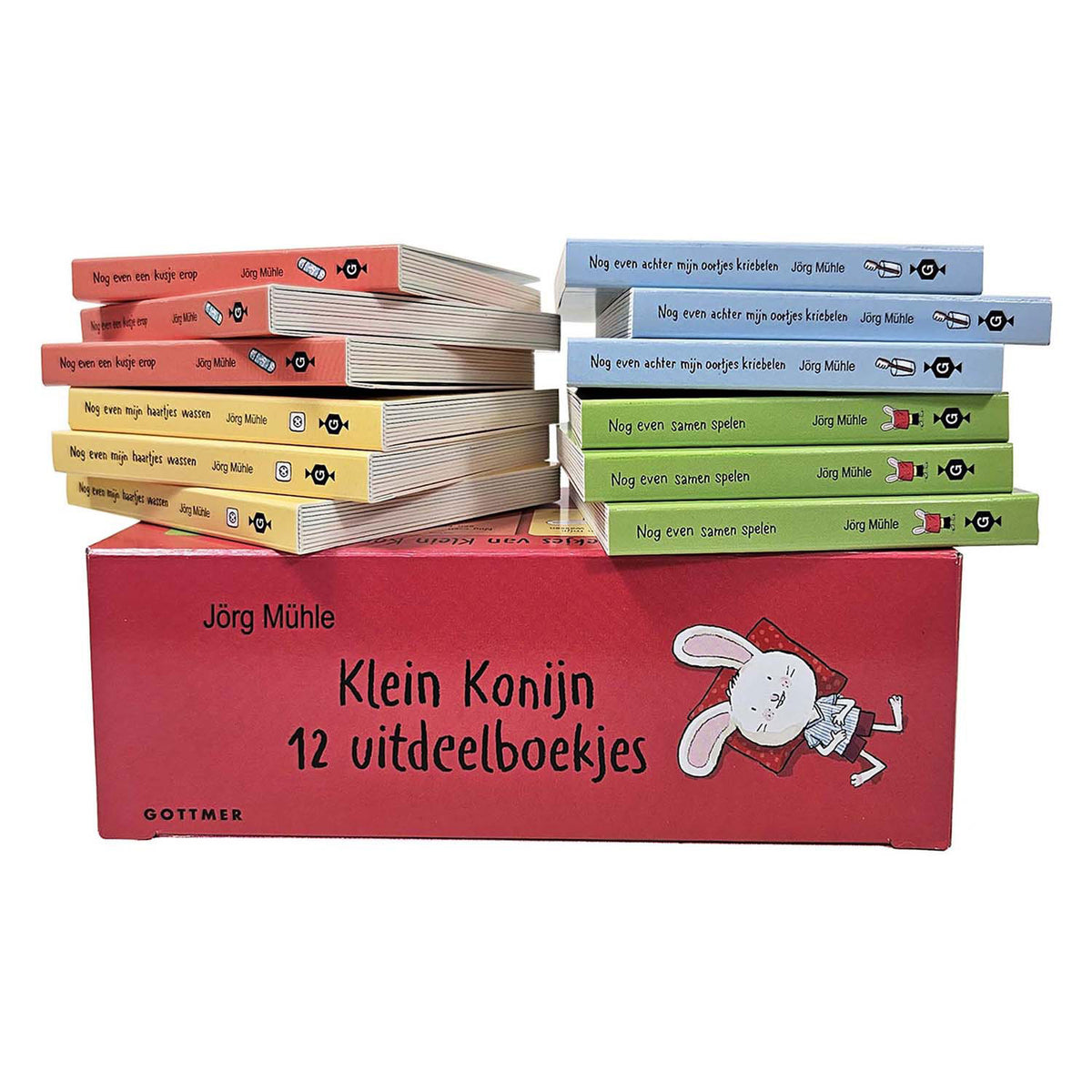 Gottmer uitgevers groep klein konijn 12 uitdeelboekjes 2+
