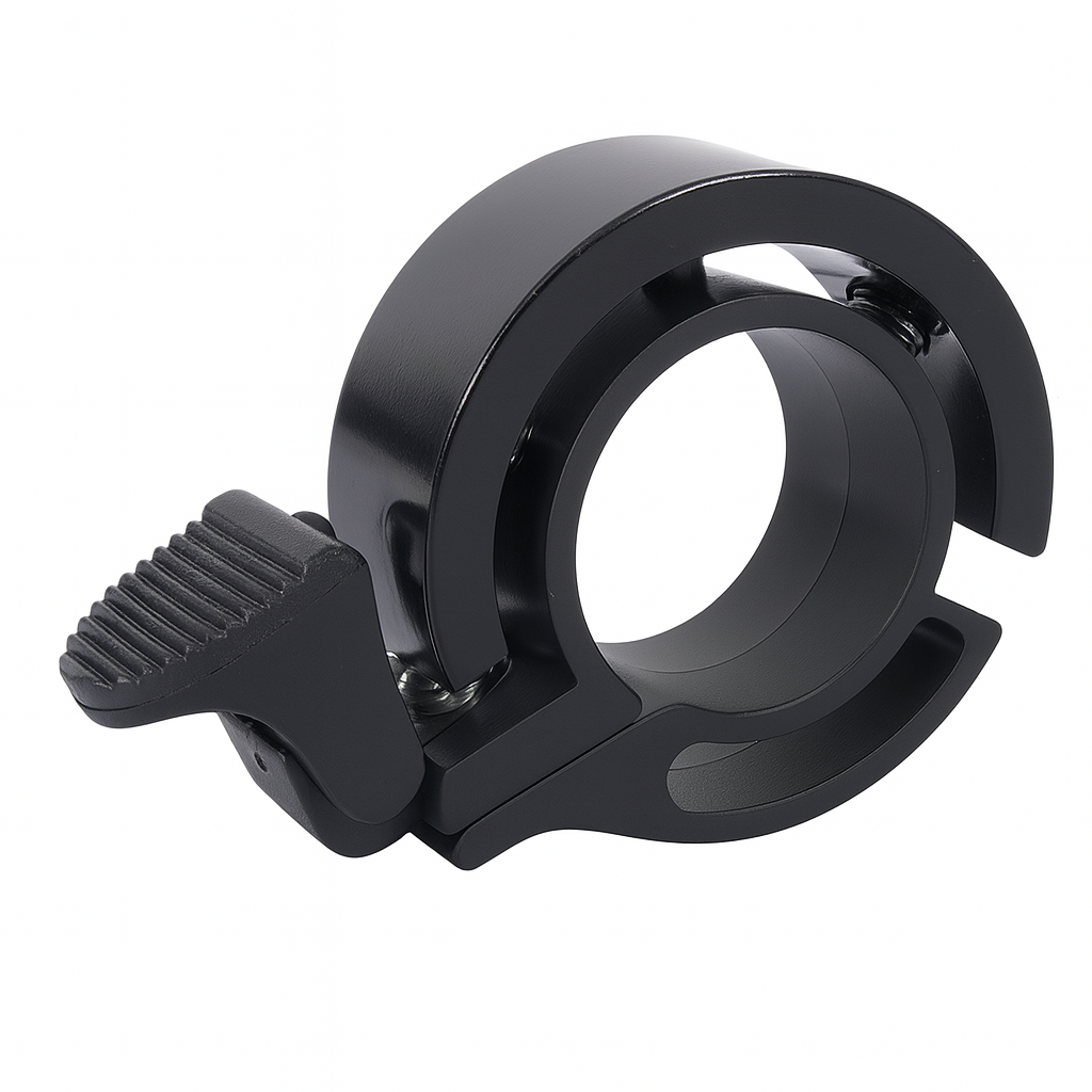 Edge fietsbel aeroring - zwart