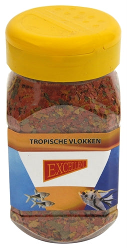 Uitstekende tropische vlokken