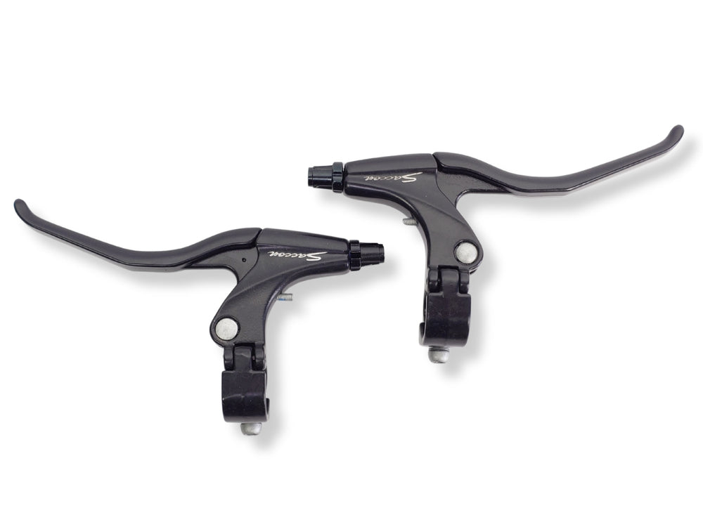 Saccon Remhendelset, aluminium. geschikt voor rollerbrake. zwartzwart