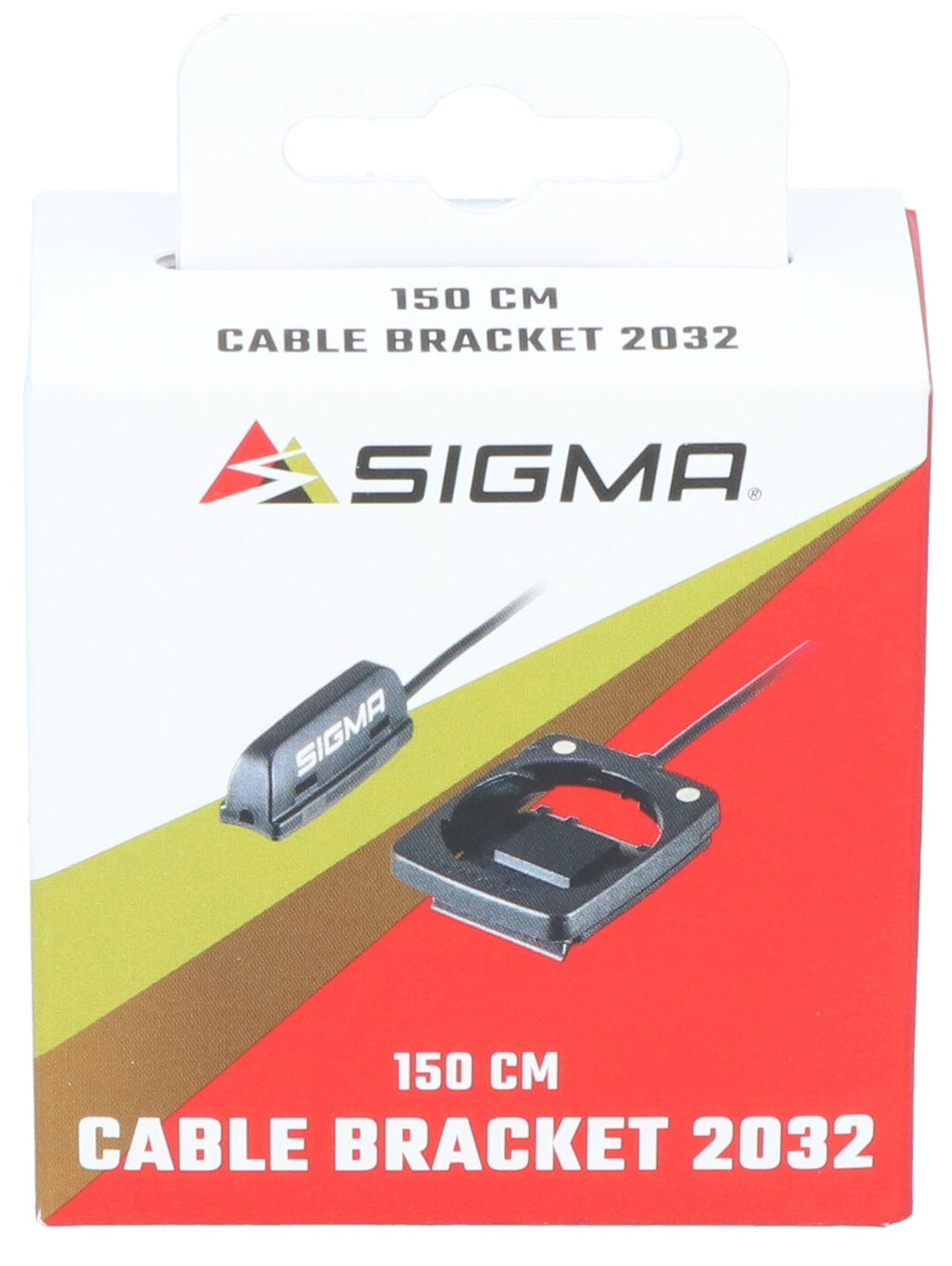 Support compteur vélo Sigma 2032 avec câble 150 cm