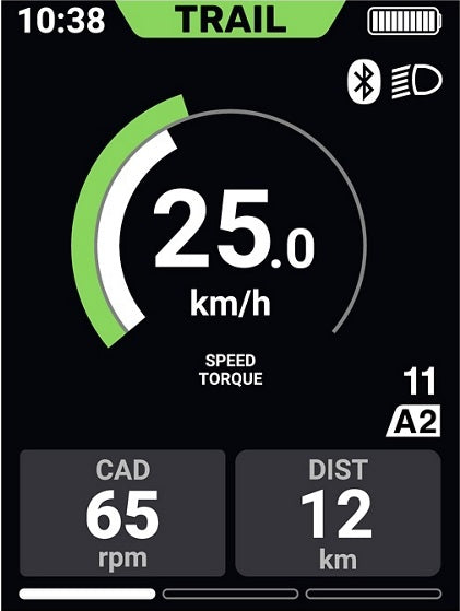 Shimano display steps sc-en610 zonder houder zwart