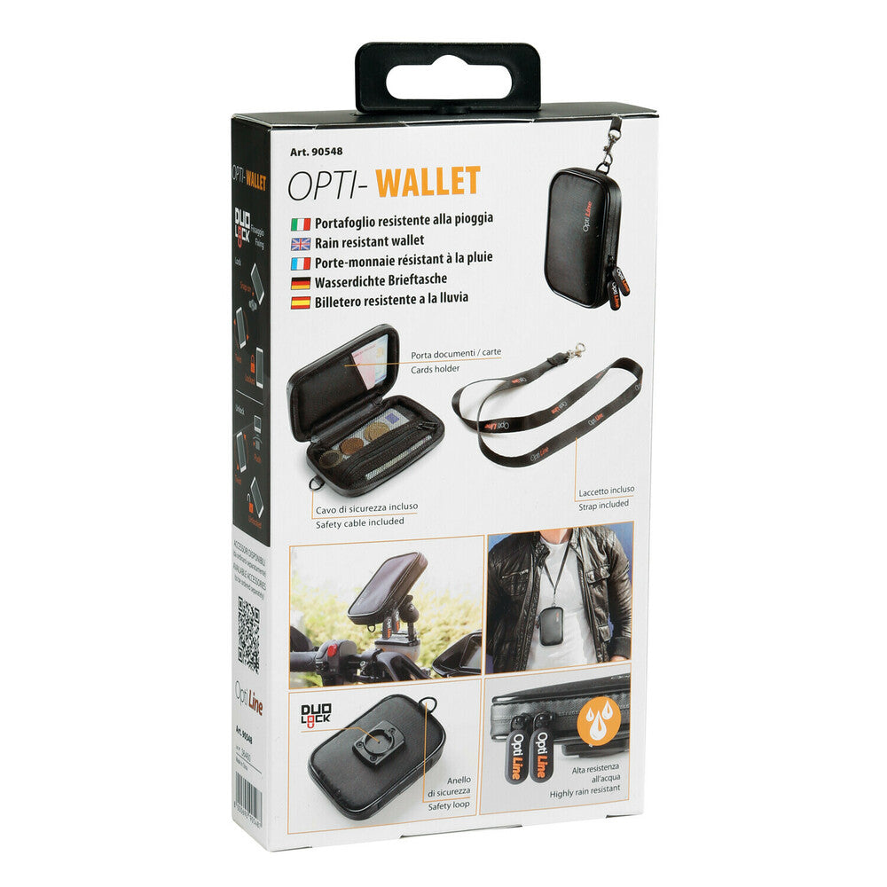 Opti Wallet regenbestendige portemonnee
