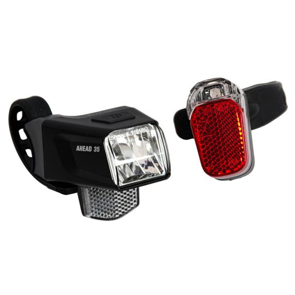 Büchel koplamp led ahead 35 + z-fire micro - zwart