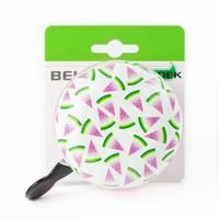 Sonnette de vélo Ding-Dong Widek Food ø80mm - melon (sur carte)