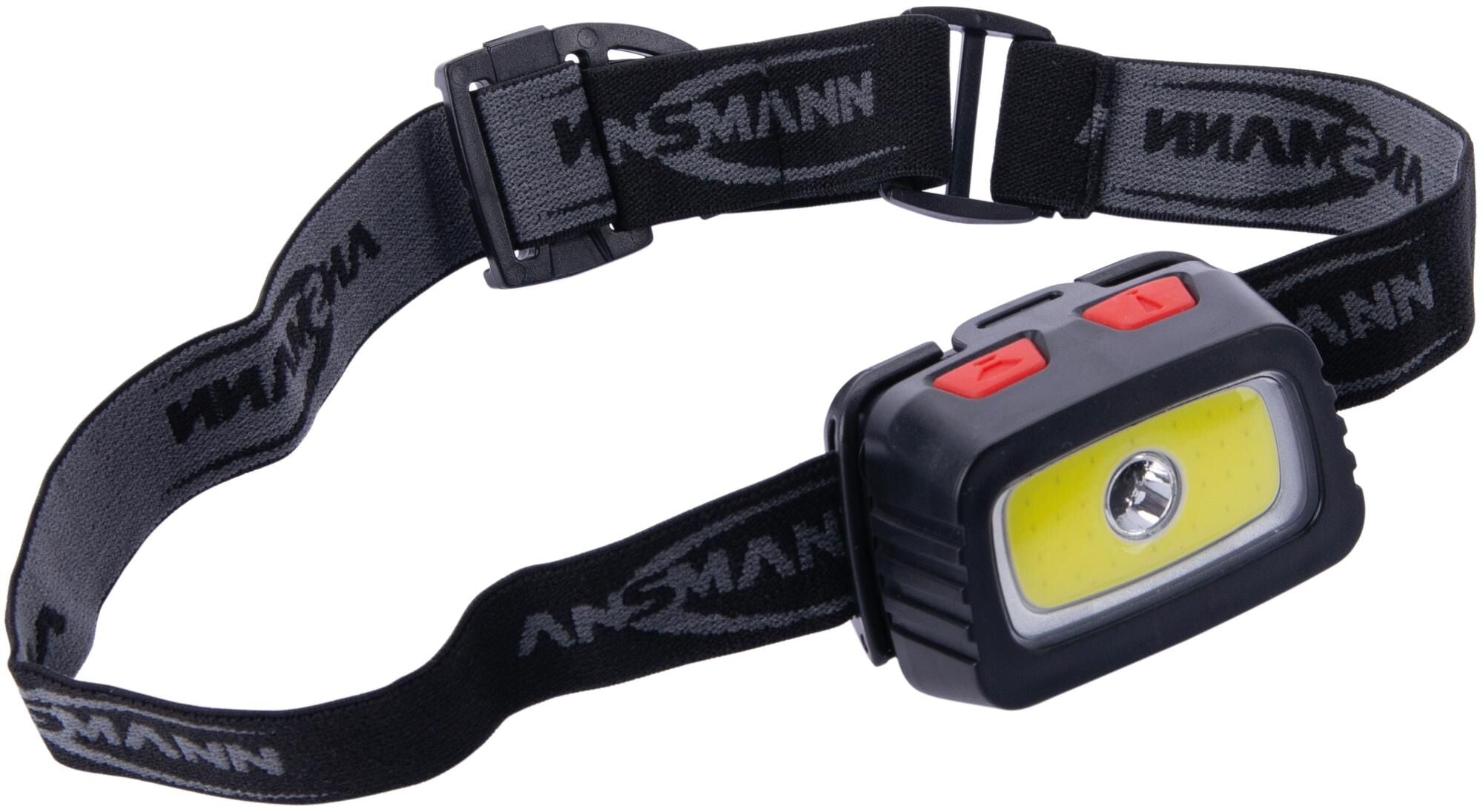 Ansmann led hoofdlamp hd200b led headlight hd200b black