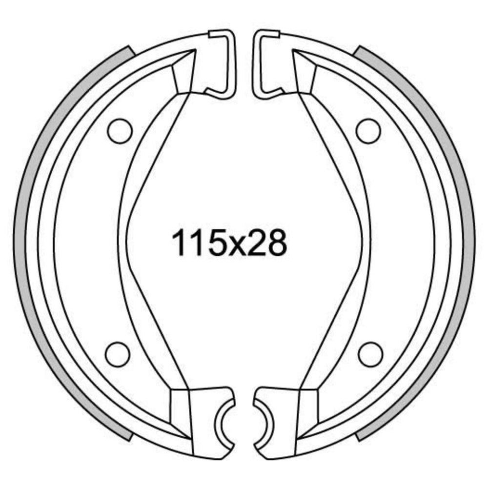 Newfren Remsegmentset GF1295 velocita