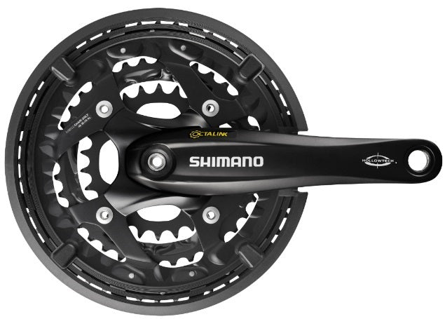Shimano crankstel fc-t521 crankset shim. fct521 26 36 48t.175mm ol 10sp