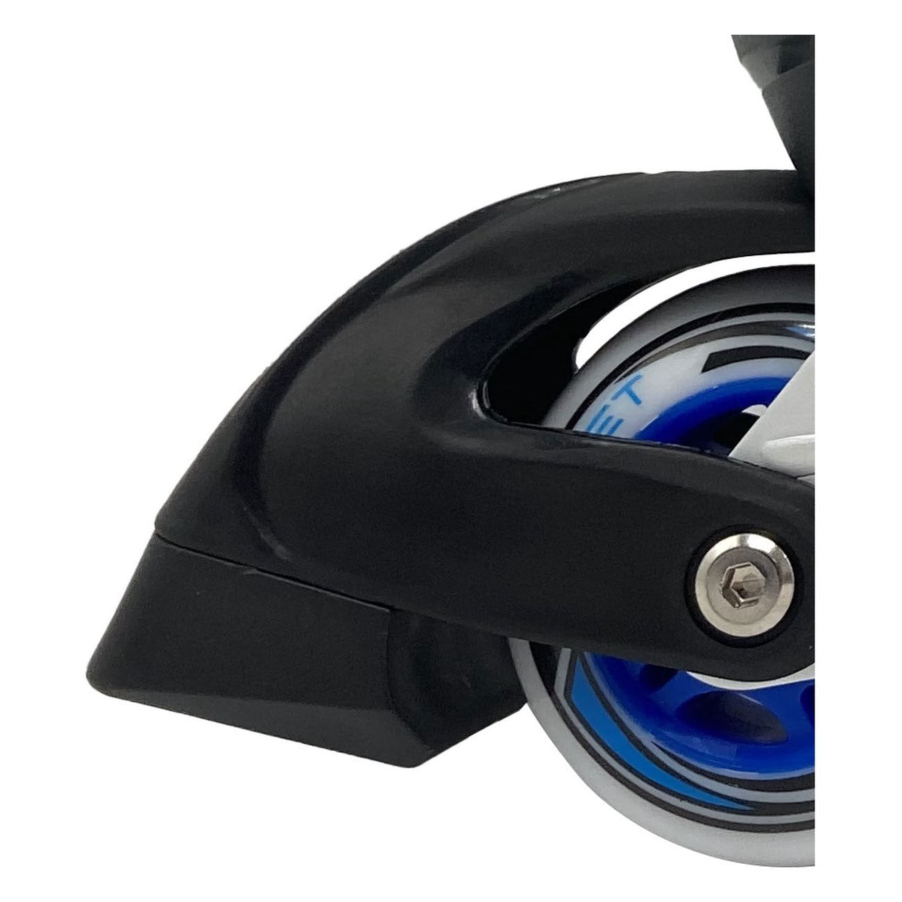Street rider skeelers blauw zwart, maat 33-36
