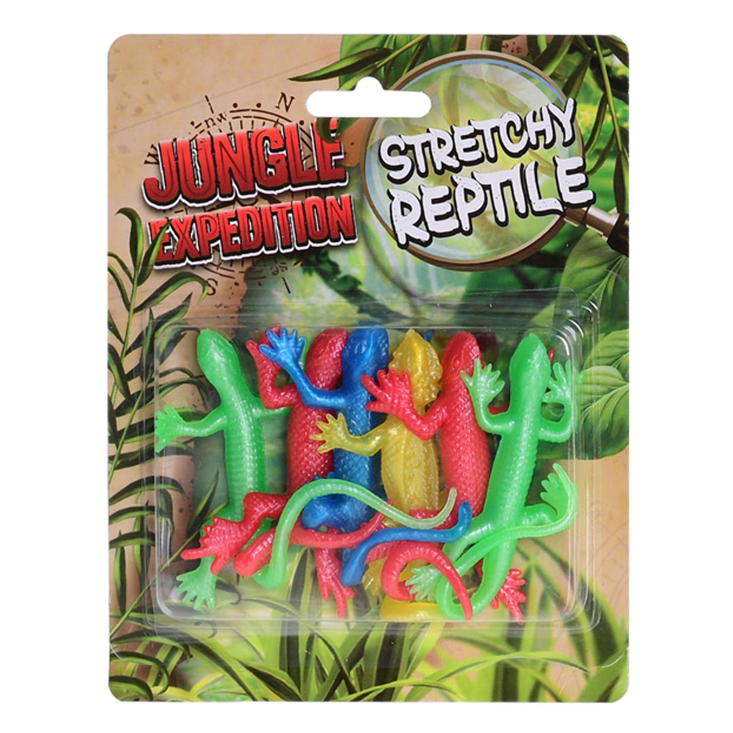 Jungle expeditie stretch reptielen. 6e.