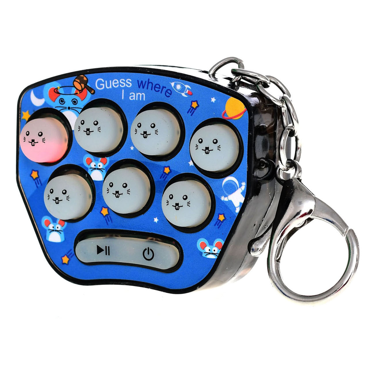 Hersenspelletjes hamsterspel sleutelhanger