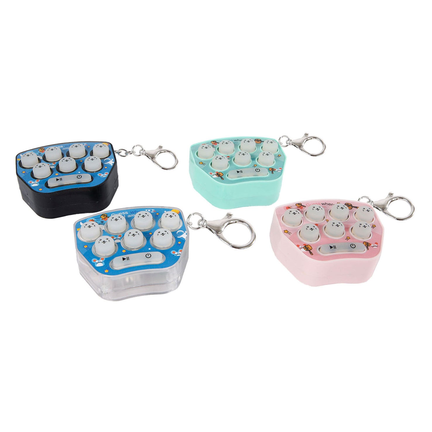 Hersenspelletjes hamsterspel sleutelhanger