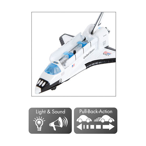 Spaces xplorers space shuttle gegoten licht en geluid