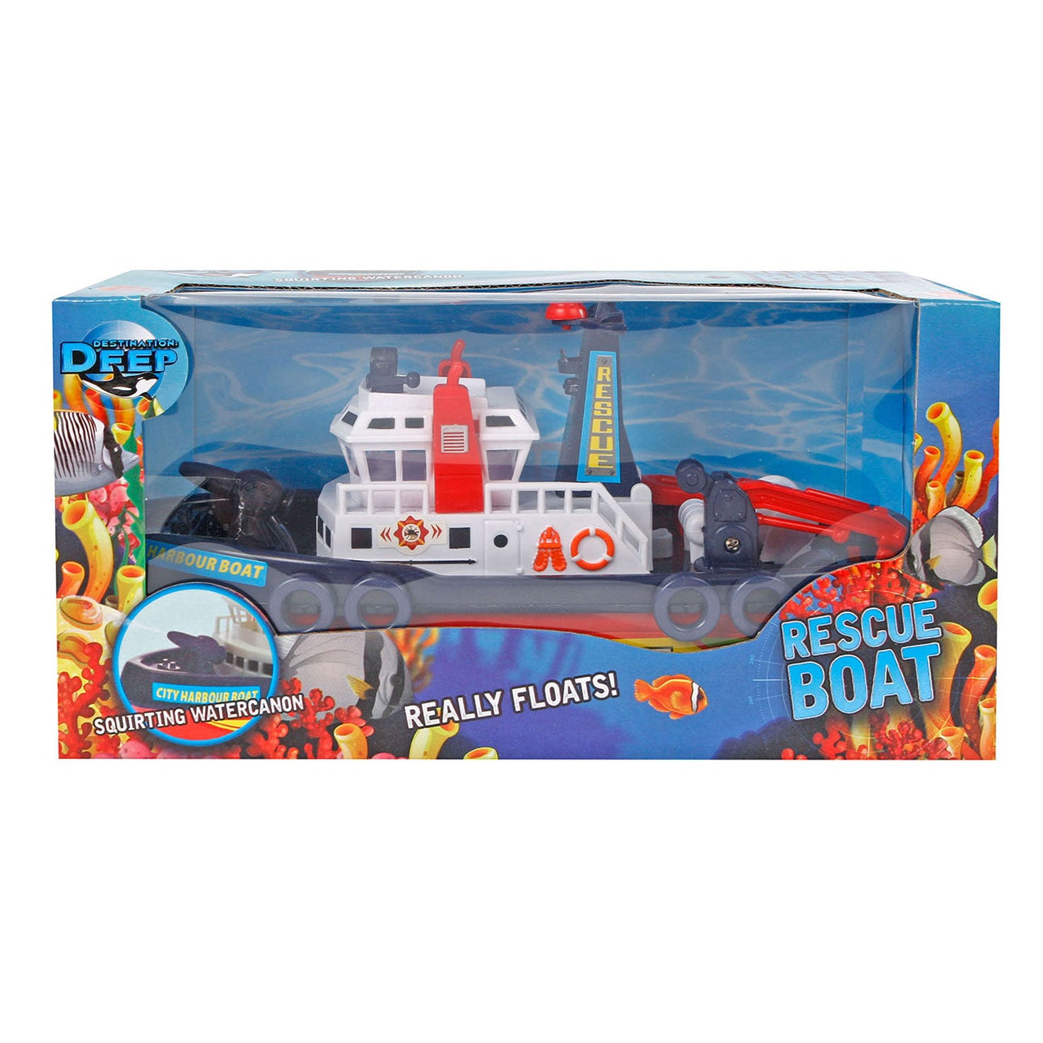 Destination diepe brandweerboot met blusfunctie 23,5cm