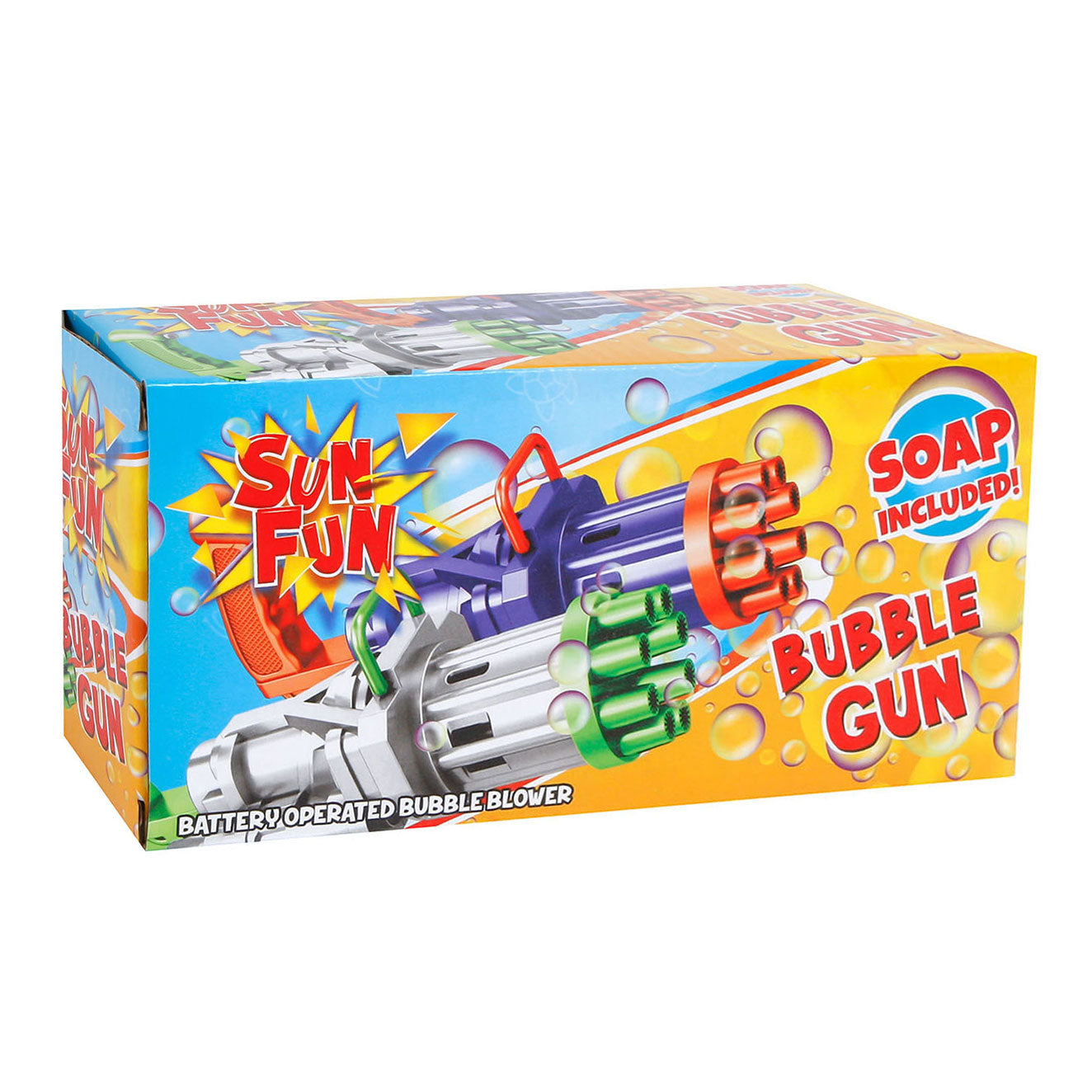 Sunfun bellenblaaspistool met bellenblaas