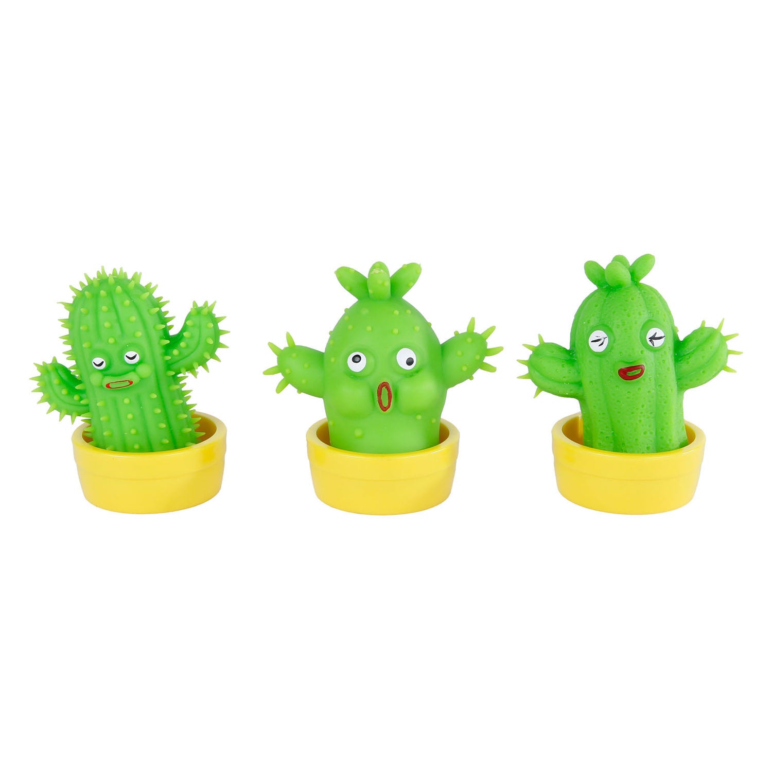 Rekbare cactusfiguur, 10 cm